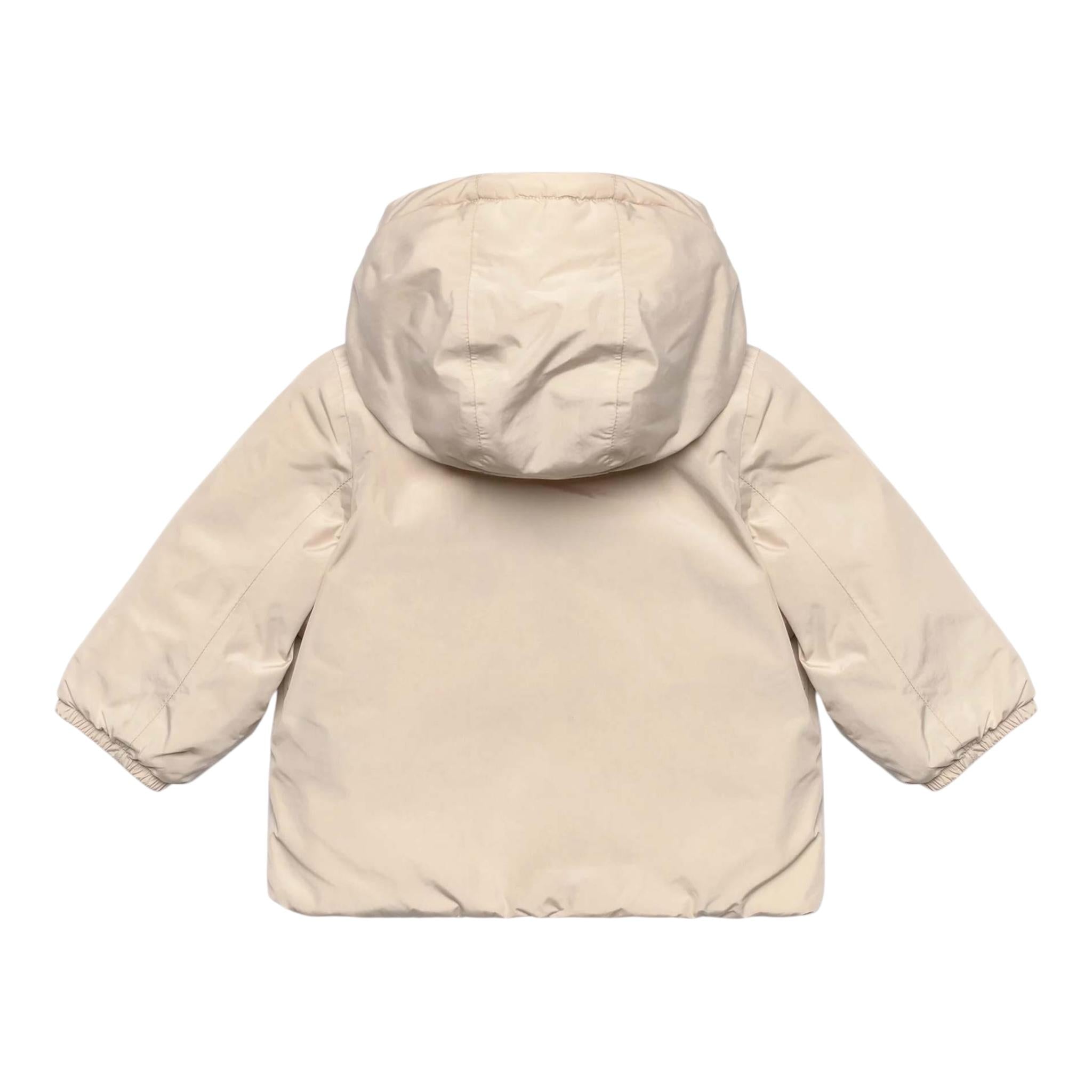 K-WAY giubbino tinta unita con cappuccio Beige per Neonato K4137VWXXX BEIGE K-WAY 