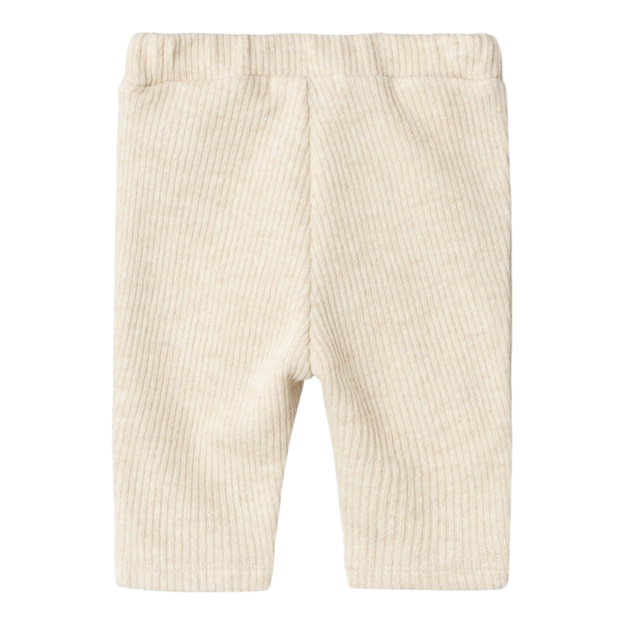 NAME IT pantalone tinta unita con girovita regolabile Beige per Neonato 13233496 BEIGE NAME IT 