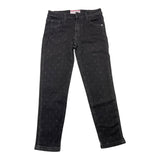 Cesare Paciotti Jeans Einfarbig Mit Verstellbarer Taille Schwarz Für Jungen