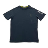 US Pollo Assn – Einfarbiges T-Shirt mit Rundhalsausschnitt und schwarzem Logo für Babys