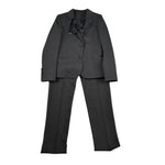 Over-D Completo Cerimonia 3 Pezzi Giacca-Papillion-Pantalone per Bambino OK415AB NERO OVER-D 