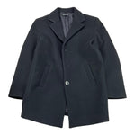 NEVER TOO cappotto tinta unita con bottoni Nero per Bambino NT1783R NERO NEVER TOO 