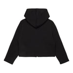 MAX&Co. felpa con zip e cappuccio tinta unita Nero per Bambina MX054 NERO MAX&Co. 