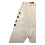 Wedoble – Einfarbiger Baby-Strampler in Creme