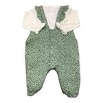 MAYORAL tutina manica lunga bicolore Verde per Neonata 2605 VERDE MAYORAL 