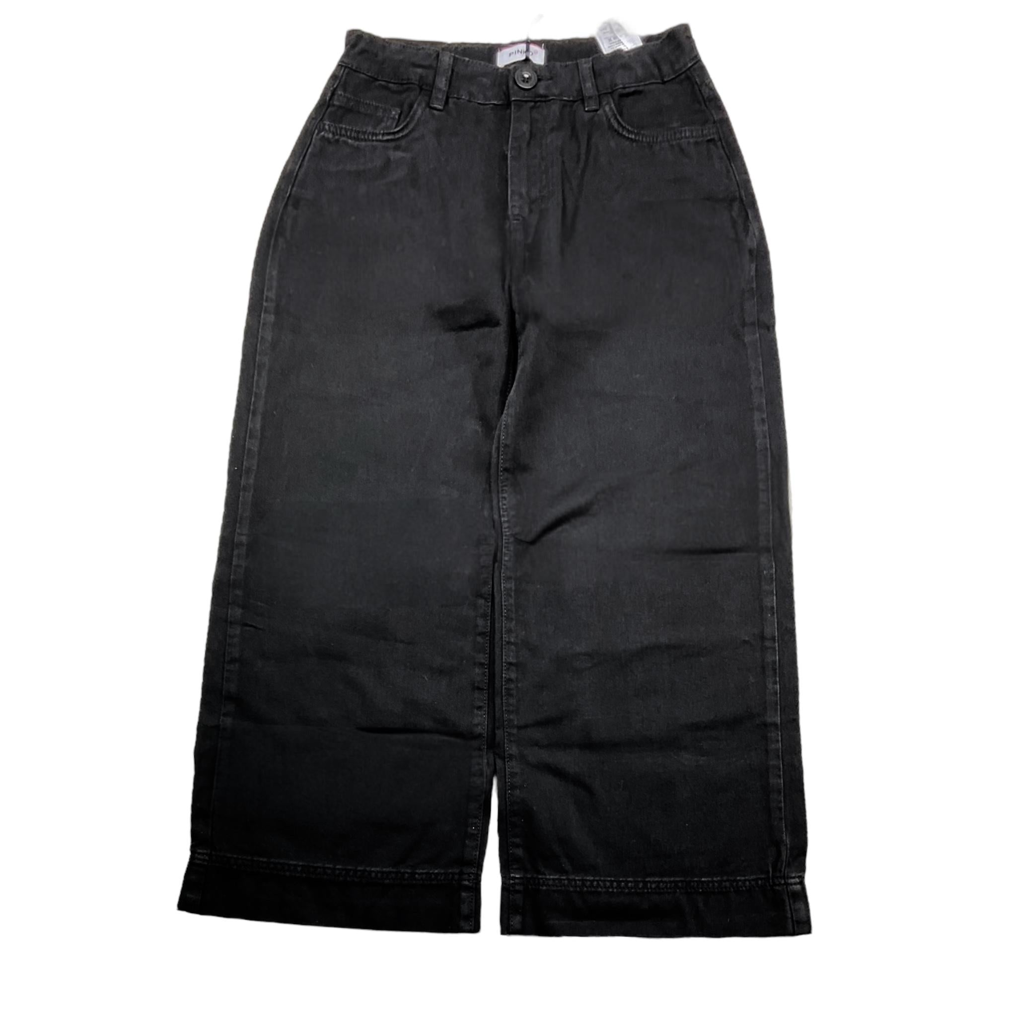 PINKO pantalone tinta unita con girovita regolabile Nero per Bambina F4PIJGDP113 NERO PINKO 