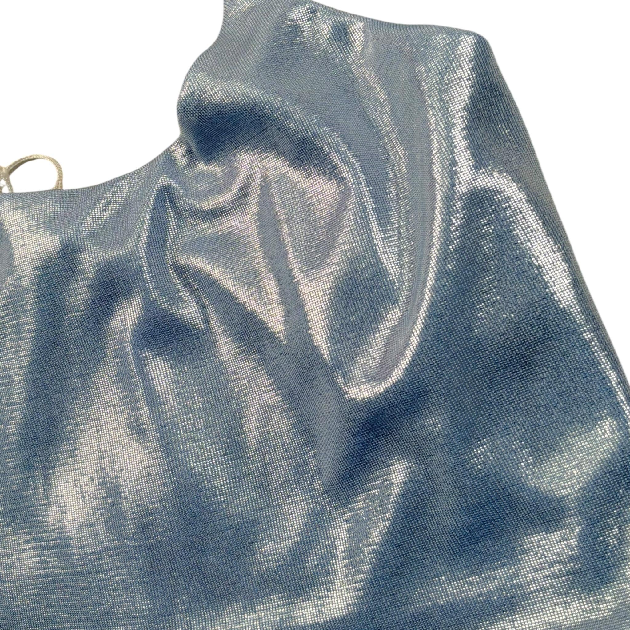 Lu Lu By Miss Grant Top tinta unita con Bretelle Azzurro per Bambina LL2474 AZZURRO LU LU BY MISS GRANT 