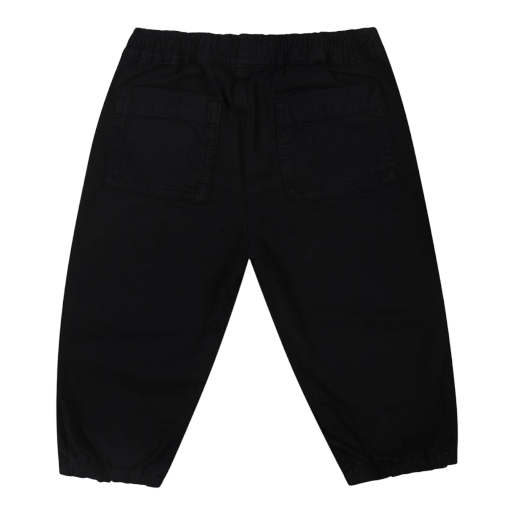 EMPORIO ARMANI pantalone tinta unita con elastico in vita Blu per Neonato 6DHJJ8 BLU EMPORIO ARMANI 
