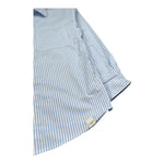 Paolo Pecora Camicia Manica Lunga Fantasia A Righe per Bambino PP431 AZZURRO PAOLO PECORA 