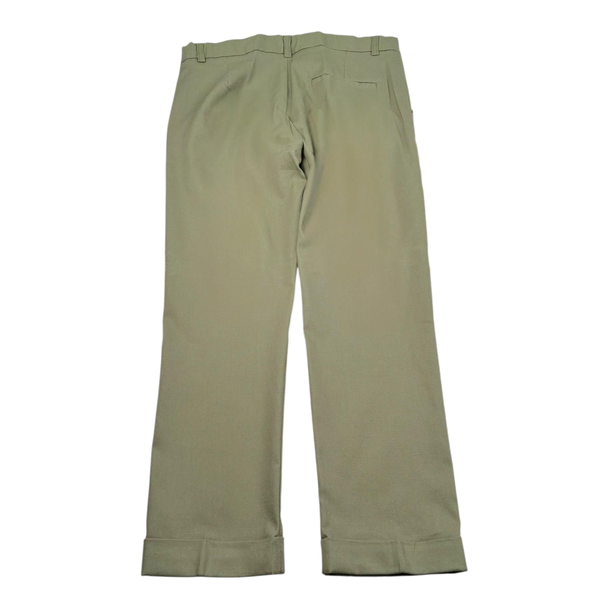 Paolo Pecora Pantalone Tinta Unita con Tasche Americane per Bambino PP3905 VERDE PAOLO PECORA 