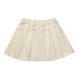 Aspesi Gonna Tinta Unita con Girovita Regolabile per Bambina S25014GN6058 BIANCO ASPESI 