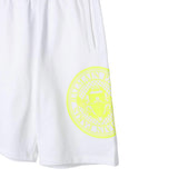 Balmain Bermuda tinta unita con Logo Bianco per Bambino BU6S39 BIANCO BALMAIN 