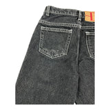 DOU DOU jeans tinta unita con girovita regolabile  Nero per Bambino DV6P60 NERO DOU DOU 