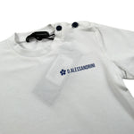 Daniele Alessandrini T-Shirt tinta unita con Stampa Bianco per Neonato 1296M08969 BIANCO DANIELE ALESSANDRINI 