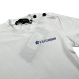 Daniele Alessandrini T-Shirt tinta unita con Stampa Bianco per Neonato 1296M08969 BIANCO DANIELE ALESSANDRINI 