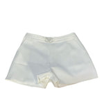 Fun & Fun Short Tinta Unita con Zip per Neonata FNCBSO01064 BIANCO FUN & FUN 