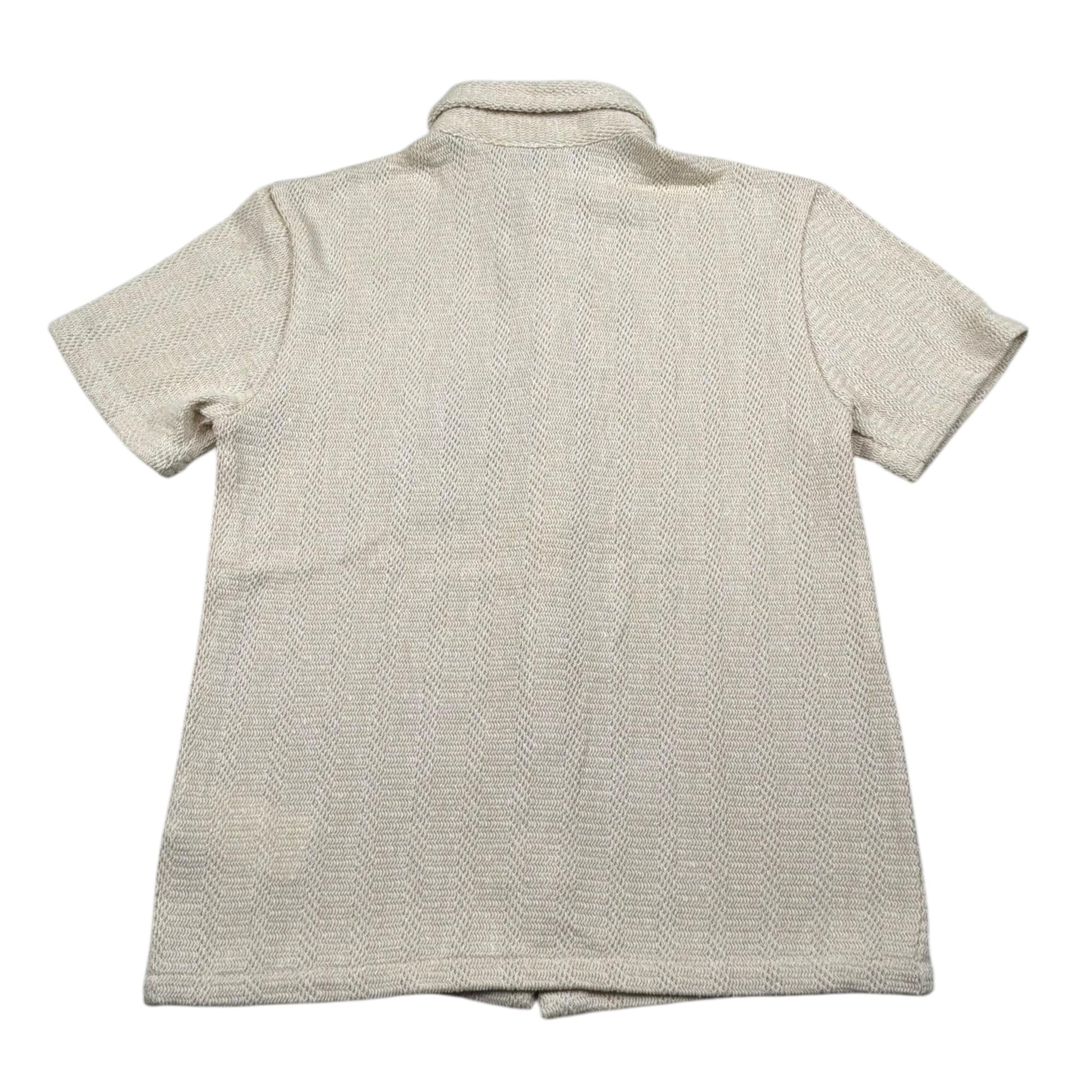 Manuel Ritz Camicia Mezza Manica Tinta Unita In Filo per Bambino MR3071 BEIGE MANUEL RITZ 