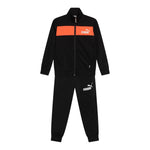 PUMA completo 2 pezzi felpa-pantalone tinta unita Nero per Bambino 679153 NERO PUMA 