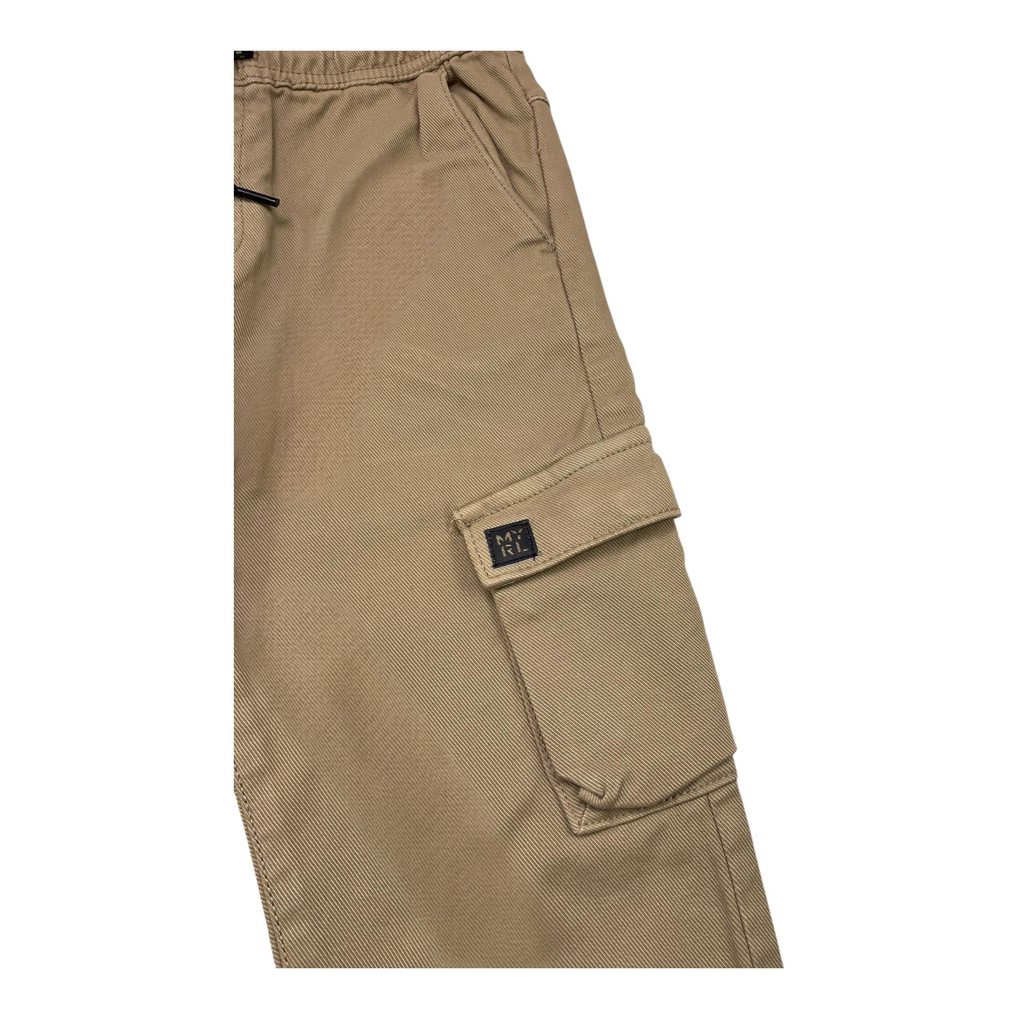 MAYORAL pantalone tinta unita con tasconi Beige per Bambino 4537X BEIGE MAYORAL 