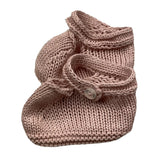 Chicco Einfarbige rosa Babyschuhe