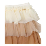 LIU JO gonna tricolore con tulle Beige per Bambina KF4047XX BEIGE LIU JO 