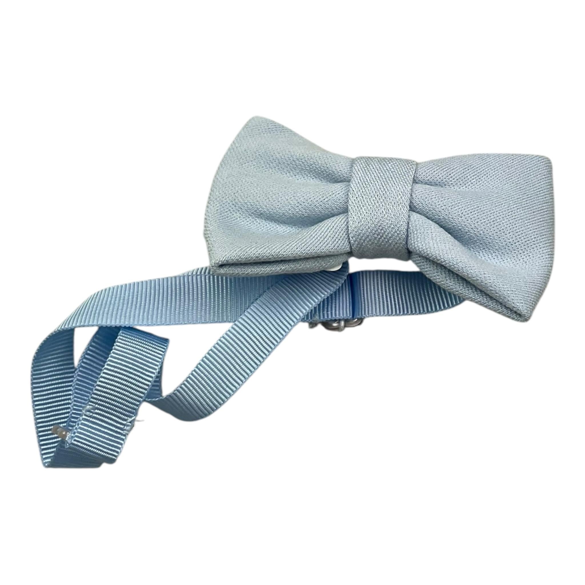 Ambaraba Giacca Tinta Unita con Papillon per Neonato FM36199 AZZURRO AMBARABA 