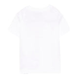 Moschino T-Shirt Girocollo Tinta Unita con Orso per Bambino MUM04A BIANCO MOSCHINO 