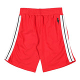 Neil Barrett Einfarbige Trainingsanzug-Bermudashorts mit elastischer Taille Rot Für Jungen