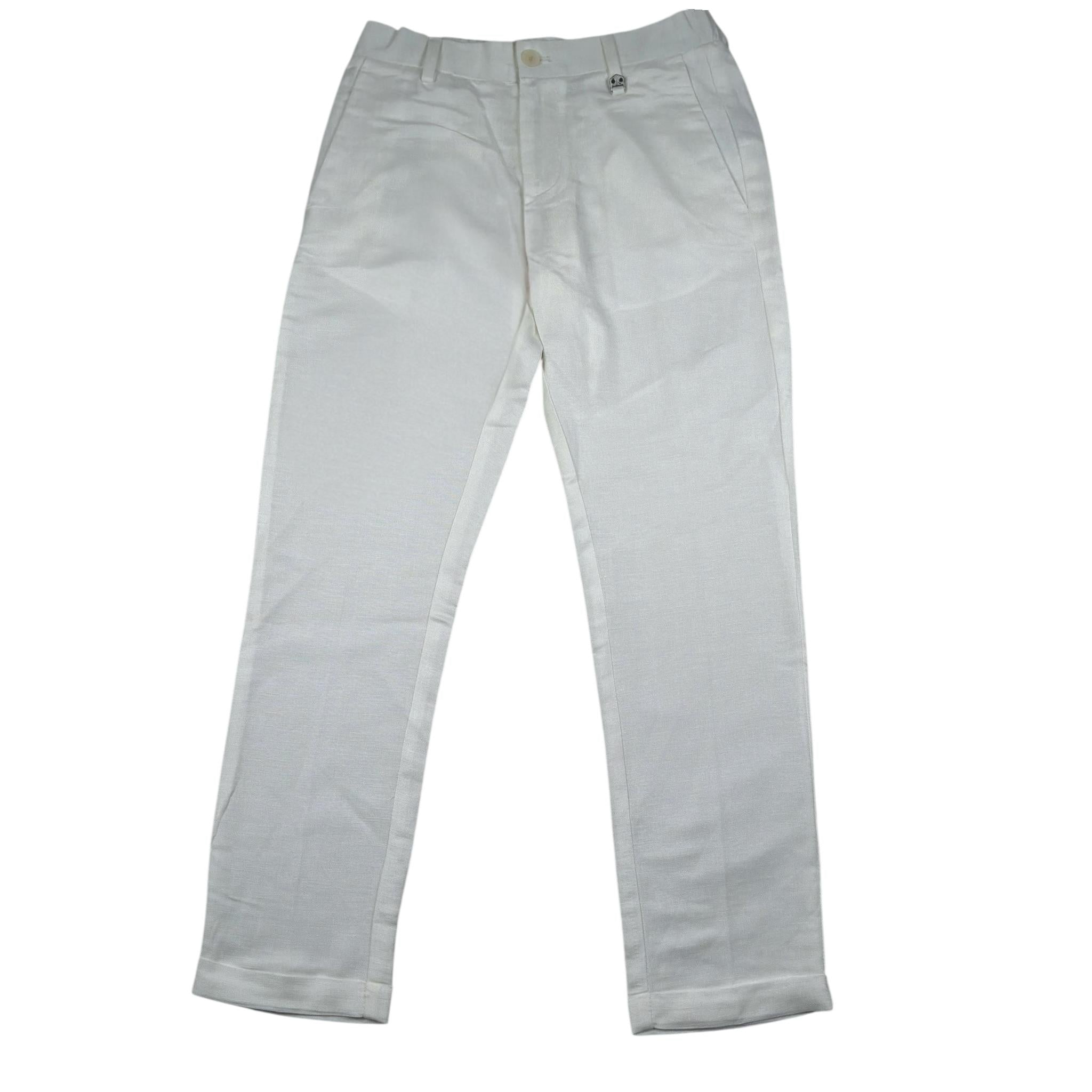 Antony Morato Pantalone Tinta Unita con Elastico In Vita per Bambino MKTS00019XX PANNA ANTONY MORATO 