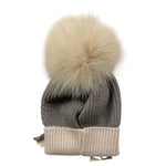 MARLU' cappello tinta unita con pon pon Grigio per Neonato IB5271 GRIGIO MARLU' 
