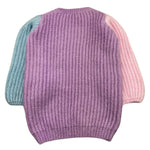 FUN & FUN maglia girocollo tinta unita cn maniche in contrasto Lilla per Bambina FNBDR12403 LILLA FUN & FUN 