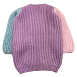 FUN & FUN maglia girocollo tinta unita cn maniche in contrasto Lilla per Bambina FNBDR12403 LILLA FUN & FUN 