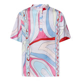 Emilio Pucci Halbarm-Shirt Multicolor Fantasy Print für Mädchen