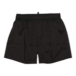 Dsquared2 Costume Tinta Unita Modello Bermuda con Stampa per Bambino DQ0271 NERO DSQUARED2 