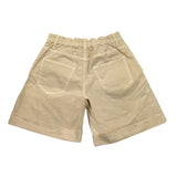 Lu Lu By Miss Grant Mädchen Shorts in einfarbiger elastischer Taille in Beige