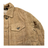 EMPORIO ARMANI camicia manica lunga con pelliccia interna Beige per Bambino CME BEIGE EMPORIO ARMANI 