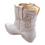 Jammers Stivale Modello Camperos Tinta Unita per Bambina 12200 BIANCO JAMMERS 