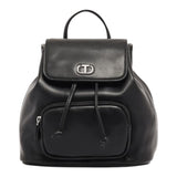 TWINSET zaino tinta unita in ecopelle Nero per Bambina 242GJ8022 NERO TWINSET 