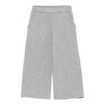 DOU DOU pantalone modello palazzo tinta unita Grigio per Bambina DV6A61 GRIGIO DOU DOU 