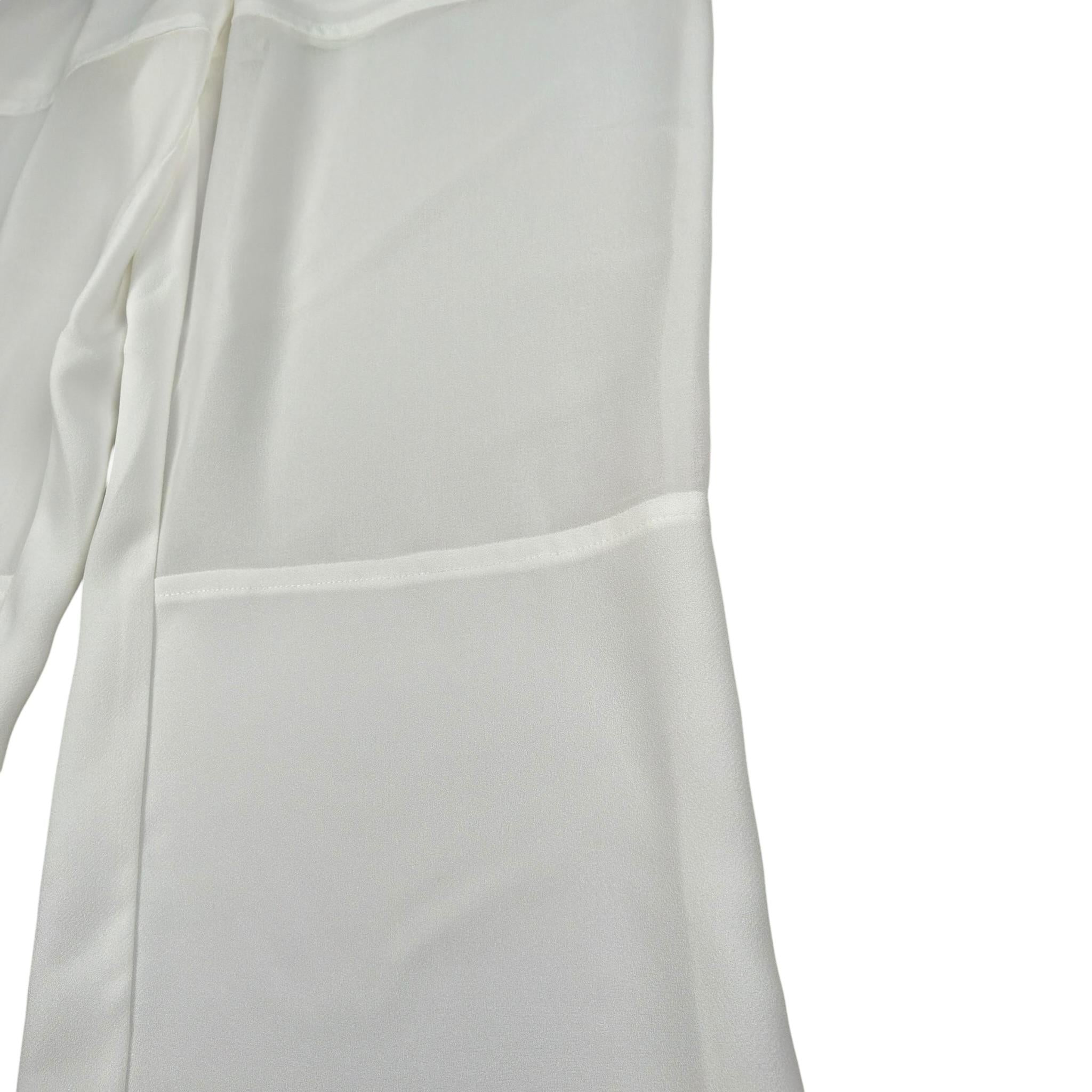 Liu Jo Pantalone Tinta Unita con Elastico In Vita E Trasparenze per Bambina GA5212X BIANCO LIU JO 