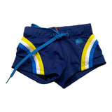 Sundek schlichter Badeanzug mit blauem Logo für Jungen