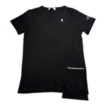 Paolo Pecora T-Shirt tinta unita con Stampa Nero per Bambino PP2235 NERO PAOLO PECORA 