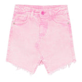 John Richmond Gonna In Denim Tinta Unita per Bambina RGP25161GO ROSA JOHN RICHMOND 