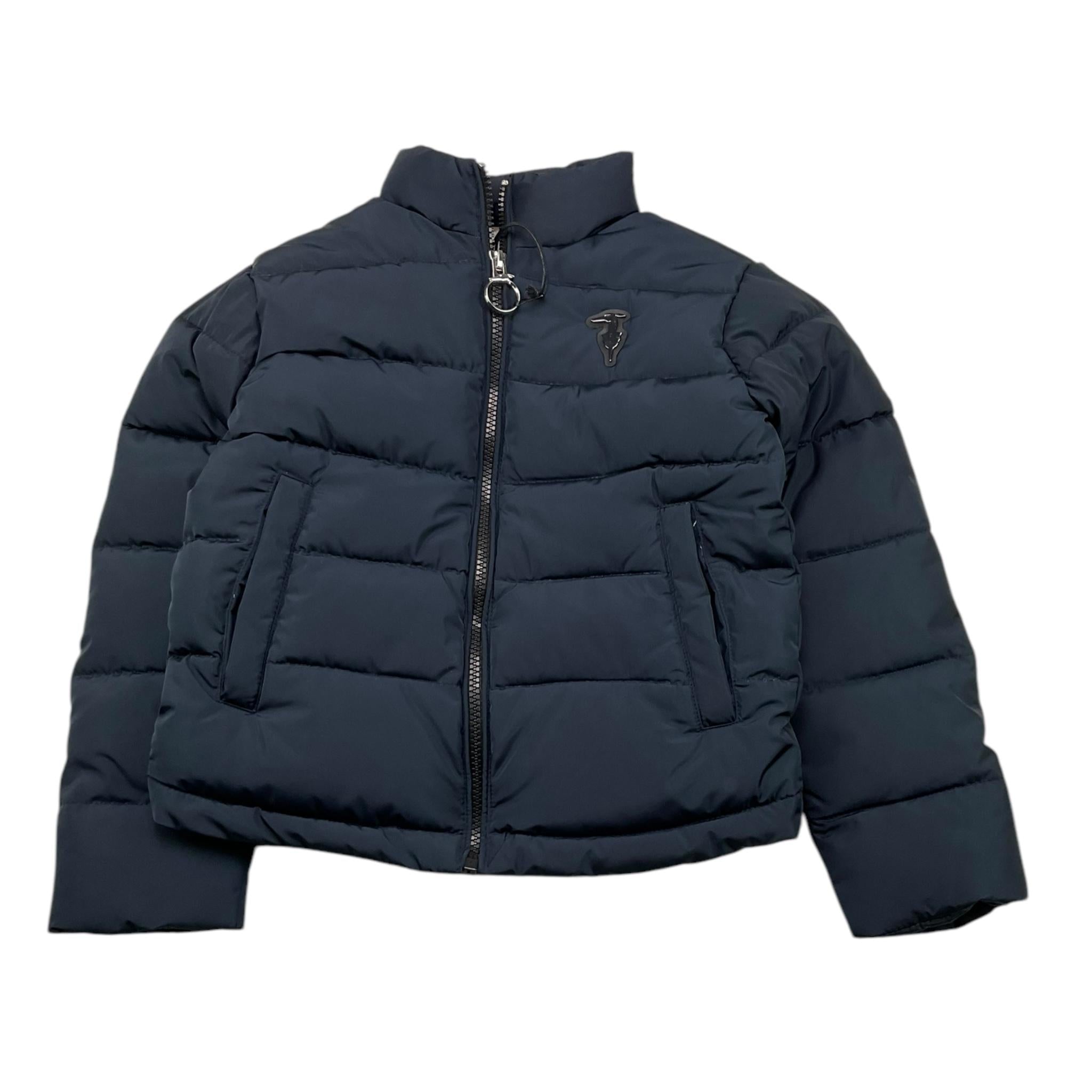 TRUSSARDI giubbino tinta unita con zip Blu per Bambino TBA25141PI BLU TRUSSARDI 