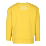 KARL LAGERFELD felpa girocollo tinta unita con stampa Giallo per Bambino W60319X GIALLO KARL LAGERFELD 