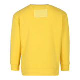 KARL LAGERFELD felpa girocollo tinta unita con stampa Giallo per Bambino W60319X GIALLO KARL LAGERFELD 