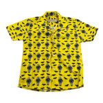 Louis Dieudonne' Camicia Tinta Unita Mezza Manica Stampa Batman per Bambino LD01BOW GIALLO LOUIS DIEUDONNE' 