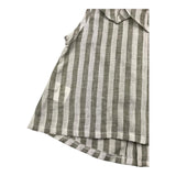 Paio Crippa Shirt ärmellos Streifenmuster weiß/grün für Baby Mädchen