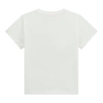 Guess T-Shirt Tinta Unita con Stampa per Neonato N5GI00K8HM4N BIANCO GUESS 