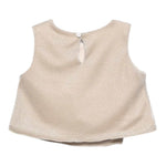 Abel & Lula Camicia Giromanica Tinta Unita per Bambina 5149 ORO ABEL & LULA 